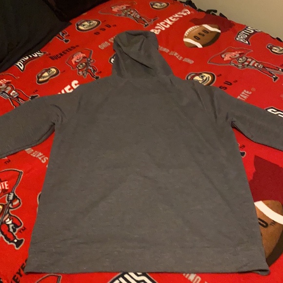 Gray long-sleeve GFS brand zip up - Picture 4 of 4